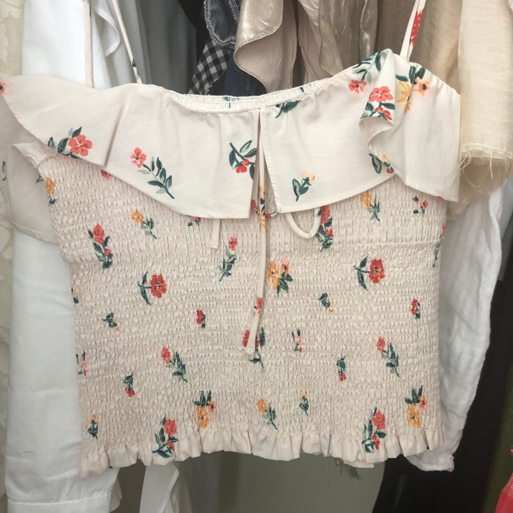 Ruched crop